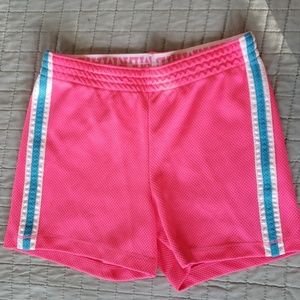 Girls mesh gym shorts